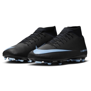 Nike Mercurial Superfly 10 Club FG/MG - Black/Ice Blue FQ8314-001