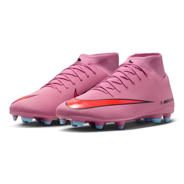 Nike Mercurial Superfly 10 Club FG/MG - Magic Flamingo/Total Crimson/Black FQ8314-600