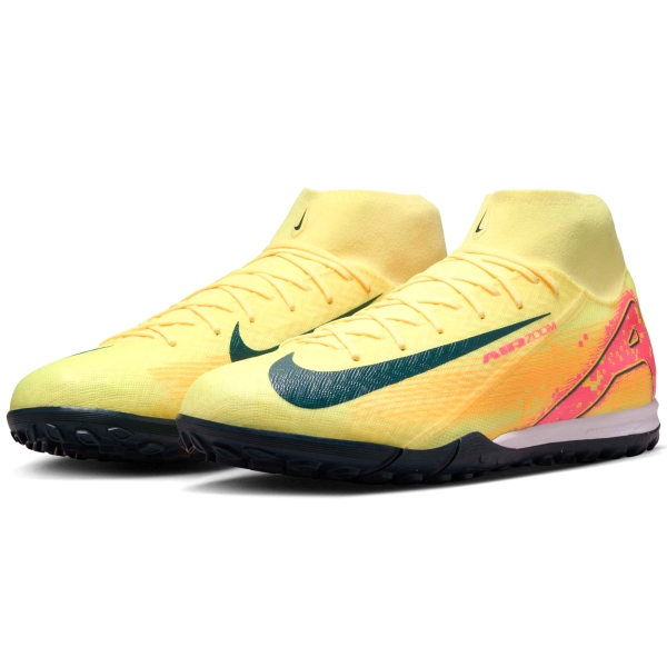 Nike Mercurial Superfly 10 Academy 'Kylian Mbappé' TF - Laser Orange/Armory Navy Turf Shoe FQ8333-800