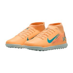 Nike Mercurial Superfly 10 Club 'Kylian Mbappé' TF - Melon Tint/Igloo/Neo Turquoise Turf Shoe HJ6933-801