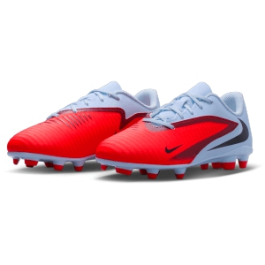 Nike Jr Phantom 6 Low Club FG/MG - Royal Tint/Black/Bright Crimson HM9202-400