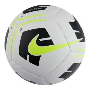 Nike Park Training Soccer Ball - White/Black/Volt CU8033101