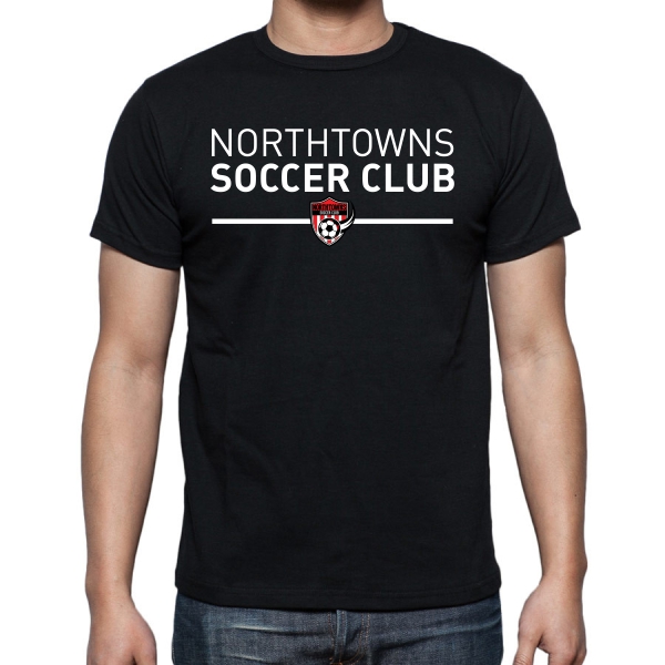 Northtowns Soccer Club T-Shirt - Black NSC-G5000-Blk