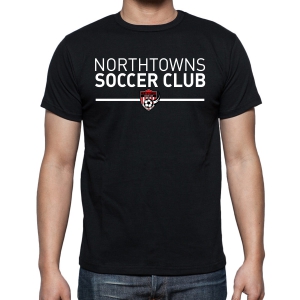 Northtowns Soccer Club T-Shirt - Black NSC-G5000-Blk