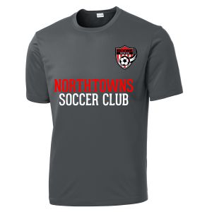 Northtowns Soccer Club Youth Training Jersey - Iron Grey NSC-YST350IG