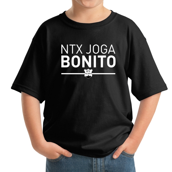NXT Joga Bonito Youth T-Shirt - Black NXT-5000B