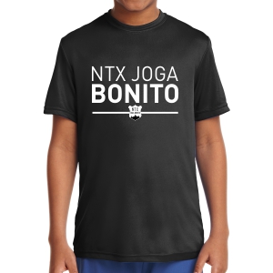 NXT Joga Bonito Youth Short Sleeve Performance Shirt - Black NXT-YST350