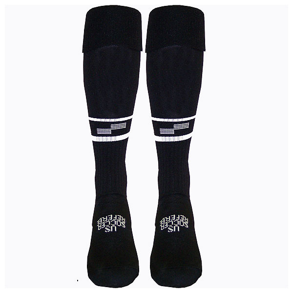 Official Sports USSF Two Stripe Ref Sock 1305CL