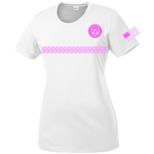 PBG Predators Breast Cancer Awareness Women's Shirt - White WLST350-PBGW-BC