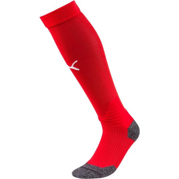 Puma Team Liga Sock - Red - AuthenticSoccer.com