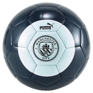 Puma Manchester City ftblArchive Soccer Ball - Marine Blue/Nitro Blue 083847-01