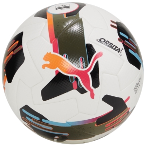 Puma Orbita 2 TB FQP Soccer Ball Size 5 - White/Multicolor 084323-01
