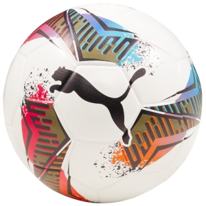 PUMA Futsal 1 TB FQP Soccer Ball - White/Garnet Rose/Dusty Aqua 084342-01