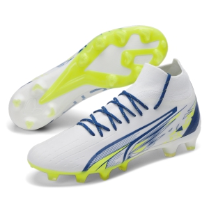 Puma ULTRA Pro Christian Pulisic FG/AG - Clyde Royal/Lime Smash/White 107489-01