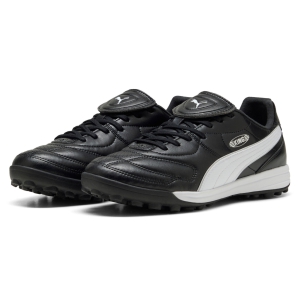 Puma King Liga TF - Black/White/Silver Turf Shoes 108476-01