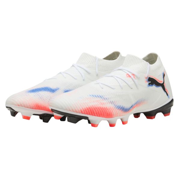 Puma FUTURE 8 MATCH FG/AG - White/Black/Glowing Red 108593-01