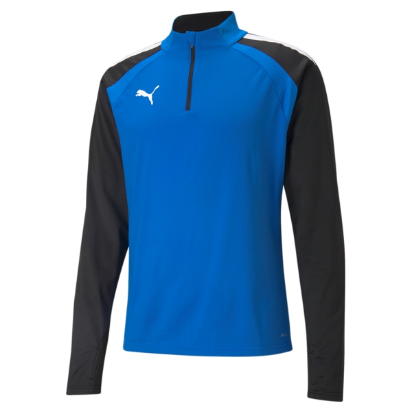 Puma Team Liga 25 Training 1/4 Zip Top - Electric Blue/Black 657236-02