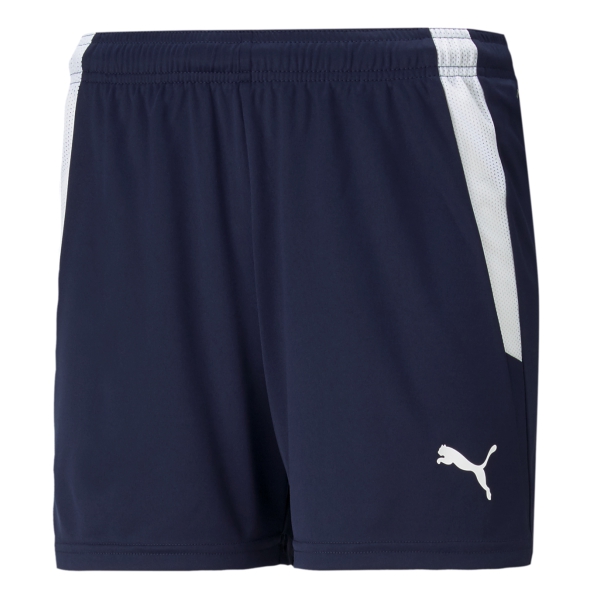 Puma Women's Team Liga 25 Shorts - Navy/White 704936-06