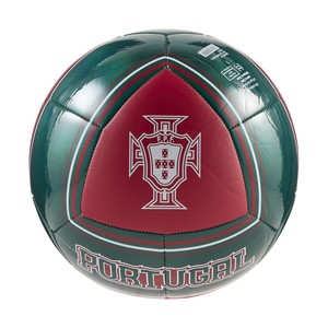 PUMA Portugal ftblCulture Soccer Ball - Club Red/Green Lagoon 084983-01