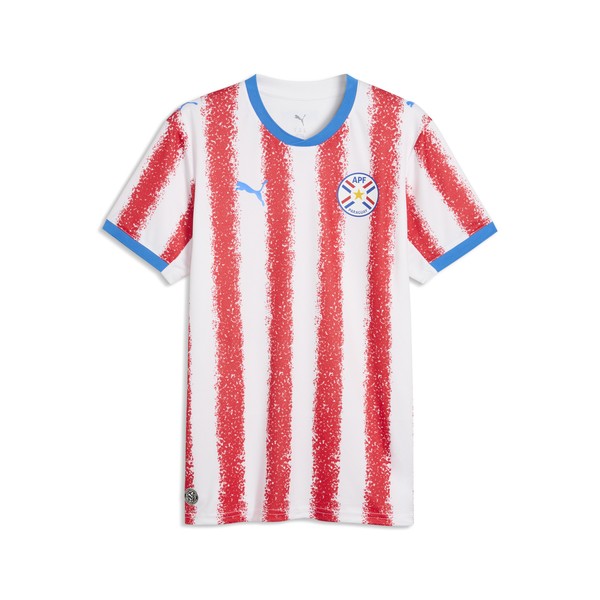 PUMA Paraguay Home Jersey 2026 - PUMA White/For All Time Red 697015-01