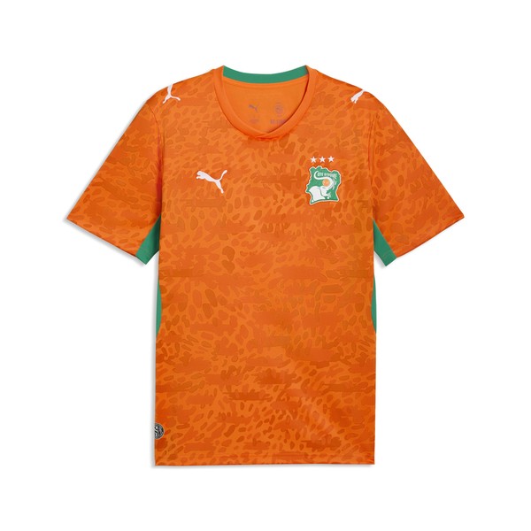 PUMA Ivory Coast Home Jersey 2026 - Rickie Orange/Sport Green 783182-01