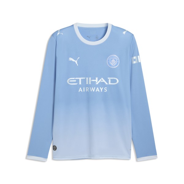 PUMA Manchester City Long Sleeve Home Jersey 2026-2027 - Team Light Blue/Icy Blue 784327-01
