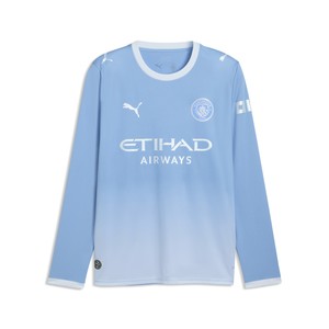 PUMA Manchester City Long Sleeve Home Jersey 2026-2027 - Team Light Blue/Icy Blue 784327-01