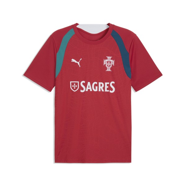 PUMA Portugal Training Jersey 2026 - Club Red/Silver Mist 787150-16
