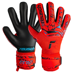 Reusch Junior Attrakt Grip Evolution Finger Support Goalkeeper Gloves 5372820