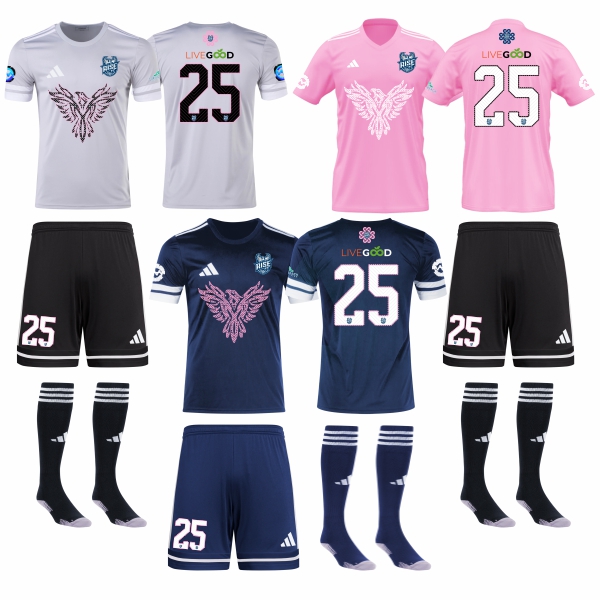 Rise FC - Mix & Match (Adult/Youth/Women) Required Kit 2025 RFC-MXMKT-25