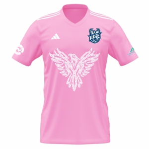 Rise FC adidas Mi Entrada 22 Jersey - Light Pink/White RFC-IA0413