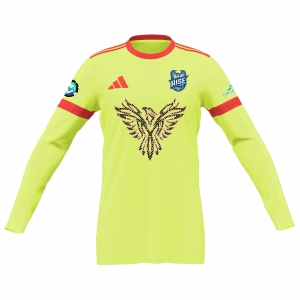 Rise FC adidas Mi Squadra 25 Goalkeeper LS Jersey - Semi Solar Yellow/Solar Red RFC-JD7376