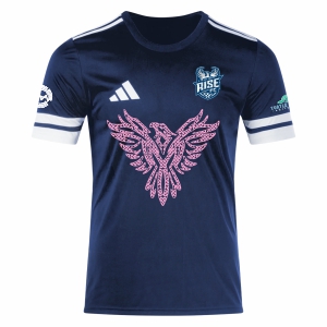 Rise FC adidas Squadra 25 Jersey - Navy/White RFC-JG5830