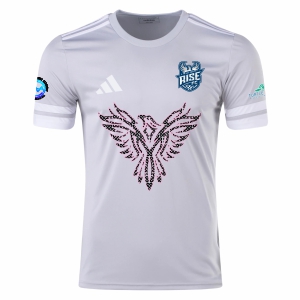 Rise FC adidas Squadra 25 Jersey - Light Grey/White RFC-JG5837