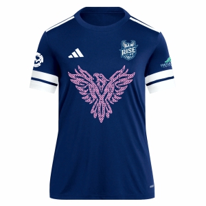 Rise FC adidas Women's Squadra 25 Jersey - Navy/White RFC-JI9987