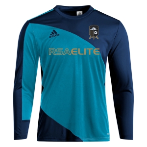 Rainier Soccer Alliance Elite adidas Squadra 21 Goalkeeper Jersey - Team Navy Blue/Bold Aqua RSA-GN6944