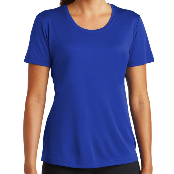 Sport Tek Women's Performance Shirt - Blue LST350-Blu