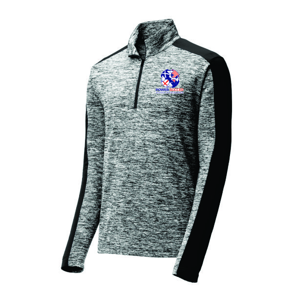 Power Soccer 1/4 Zip Pullover - Black ST397-PS