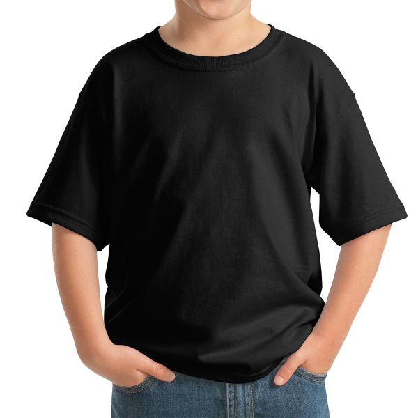 Gildan 5000B Youth Cotton TShirt Black