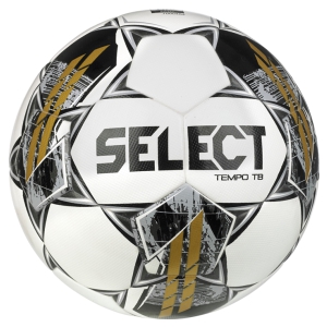 SELECT Tempo TB v23 Soccer Ball - White/Black/Gold 0115567932