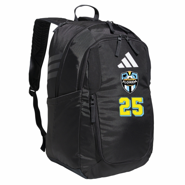 South Florida Football Academy adidas Stadium 4 Team Backpack - Black SFFA-5159512