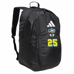 South Florida Football Academy adidas Stadium 4 Team Backpack - Black SFFA-5159512