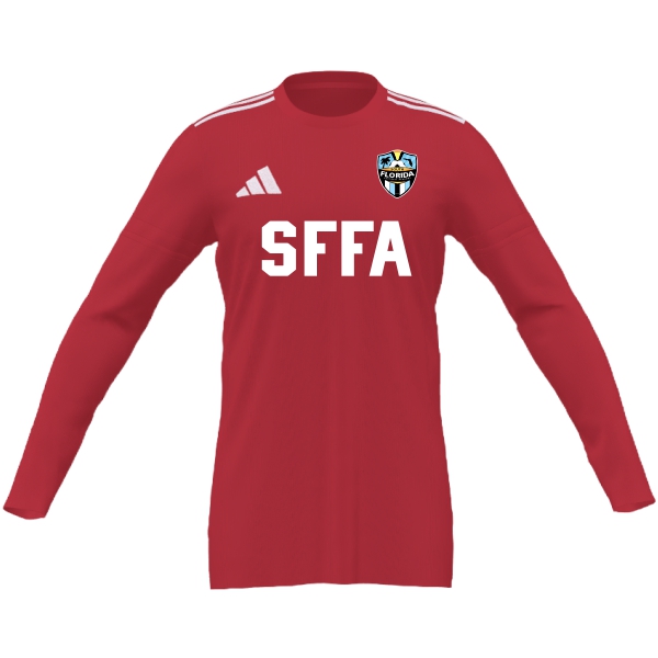 South Florida Football Academy adidas Mi Squadra 25 Goalkeeper LS Jersey - Team Power Red/White SFFA-JD7376RD