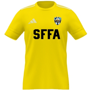 South Florida Football Academy adidas Mi Squadra 25 Goalkeeper SS Jersey - Team Yellow/White SFFA-JD7459TY