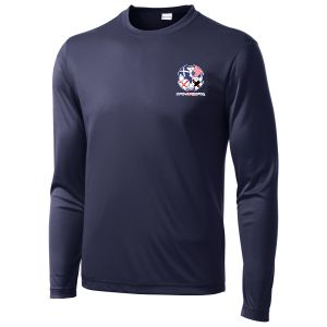 Power Soccer Long Sleeve Training Jersey - Navy ST350LS-PSSOE