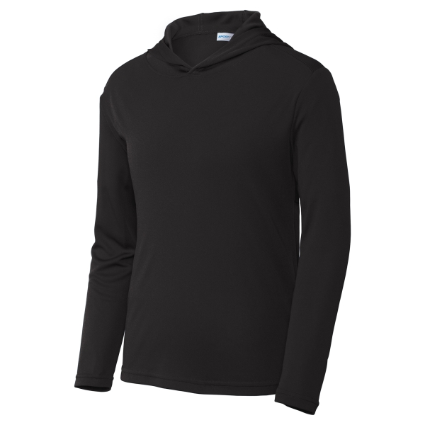 Sport Tek Youth PosiCharge Competitor Hooded Pullover - Black YST358BK