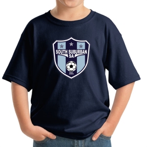 South Suburban Soccer Academy Youth T-Shirt - Navy SSSA-5000B