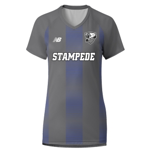 St. Cloud SC New Balance Women's Striped Jersey - Gunmetal/Team Royal SCSC-WT90408