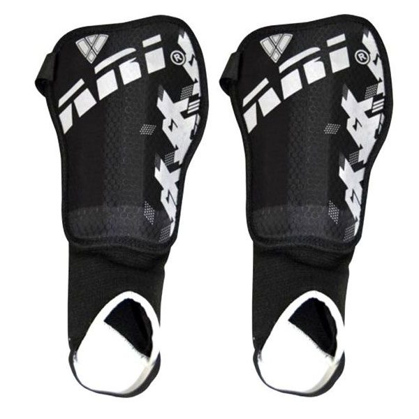 Vizari Napoli Flex Shinguard - Black/White VZSG70053