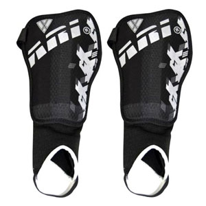 Vizari Napoli Flex Shinguard - Black/White VZSG70053